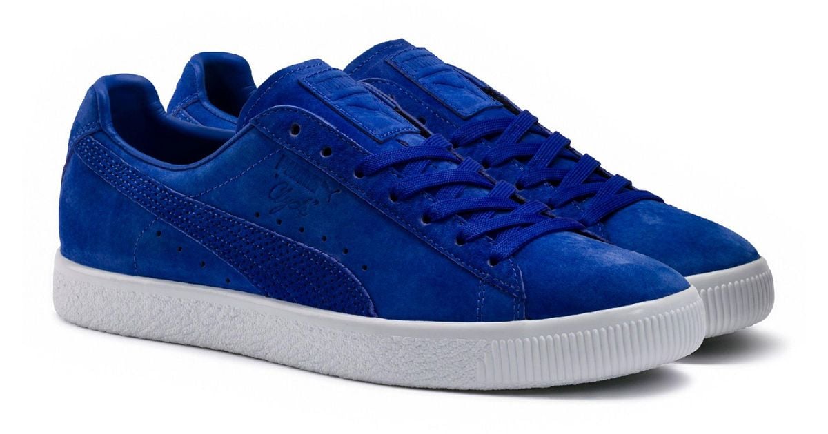 puma clyde blue